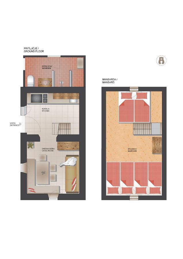 Lizina Hiska House Bohinj Villa Bohinjska Bistrica Kültér fotó